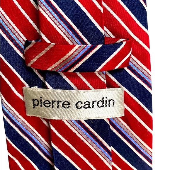 Pierre Cardin Stripe Vintage Tie. - Picture 3 of 3